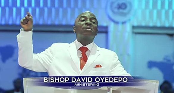 Bishop Oyedepo blows hot