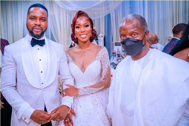 Jonathan, Osinbajo, others attend wedding of Gbenga Daniel's daughter 