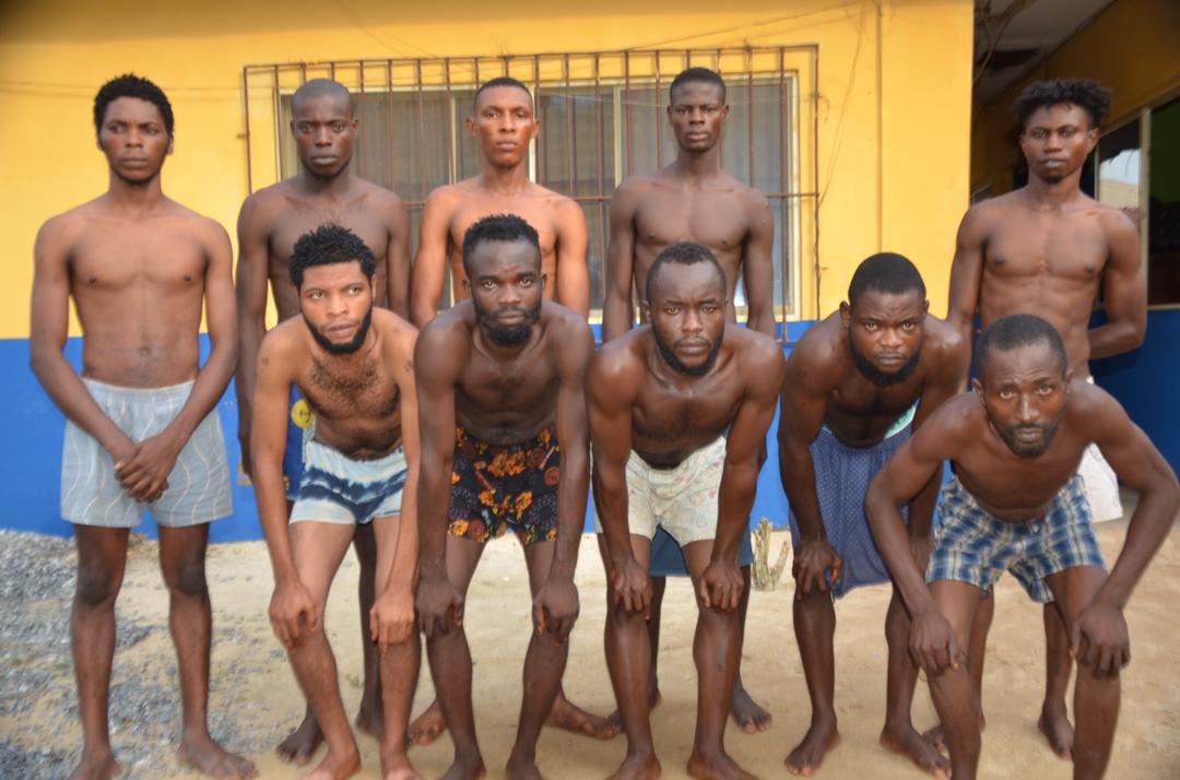 Edo police bust 10 suspected robbers, cultists