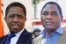 President Edgar Lungu and main opponent Hakainde Hichilema