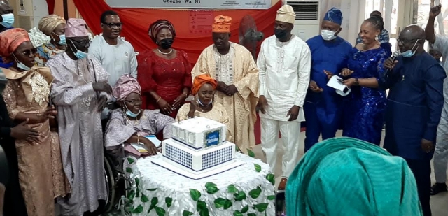 Dawodu and others at the event