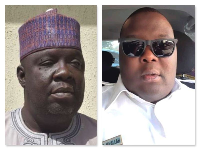 Senator Bala Ibn Na'Allah and his son Abdulkarim