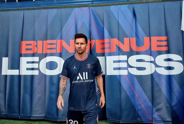 Welcome to Paris Leo Messi