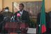 Zambia's President elect Hichilema speaking on Monday