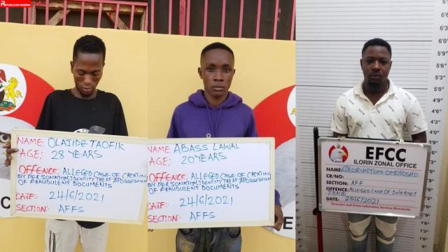 Samuel LAUTECH student, KWASU's Lawal and Adegoke jailed for cybercrime