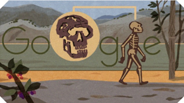 google doodle celebrates Turkana Boy