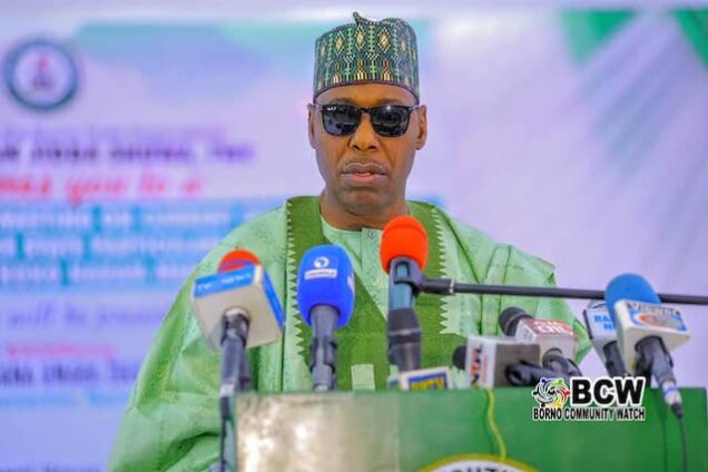 Gov. Zulum at the stakeholder meeting on surrendered Boko Haram