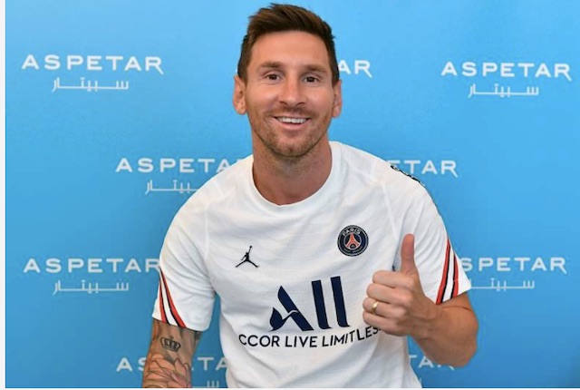 Messi: the marketing starts