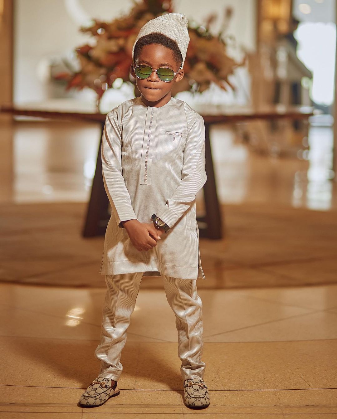 Tiwa Savage's son Jamal 