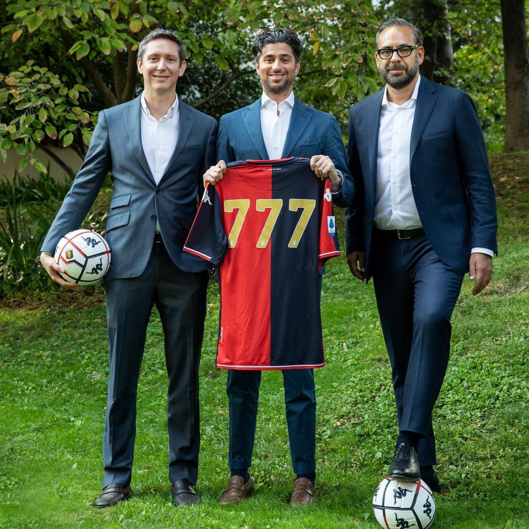 American investment firm 777 takeover Italian football club Genoa