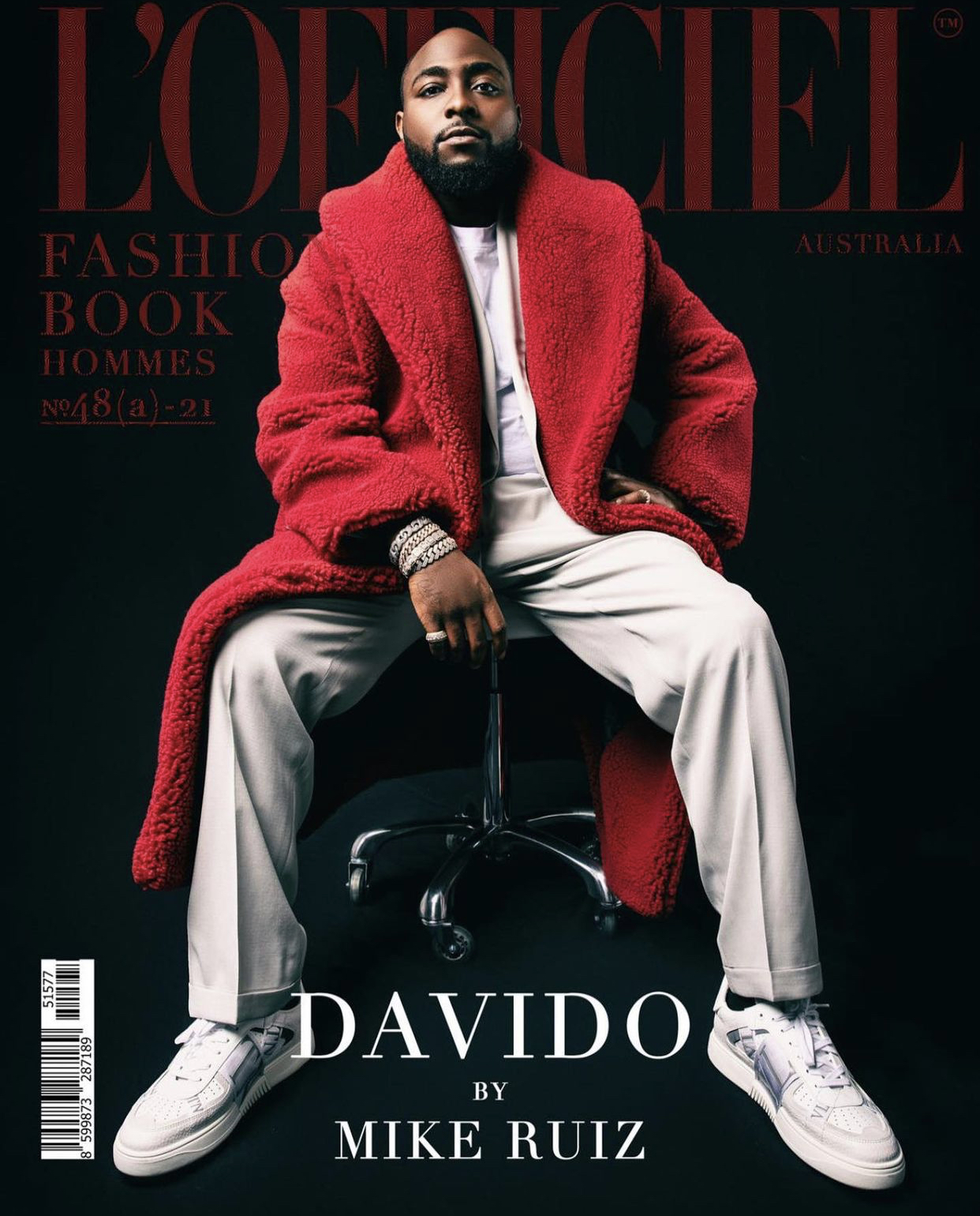 Davido| L'Officiel Fashion Book Australia