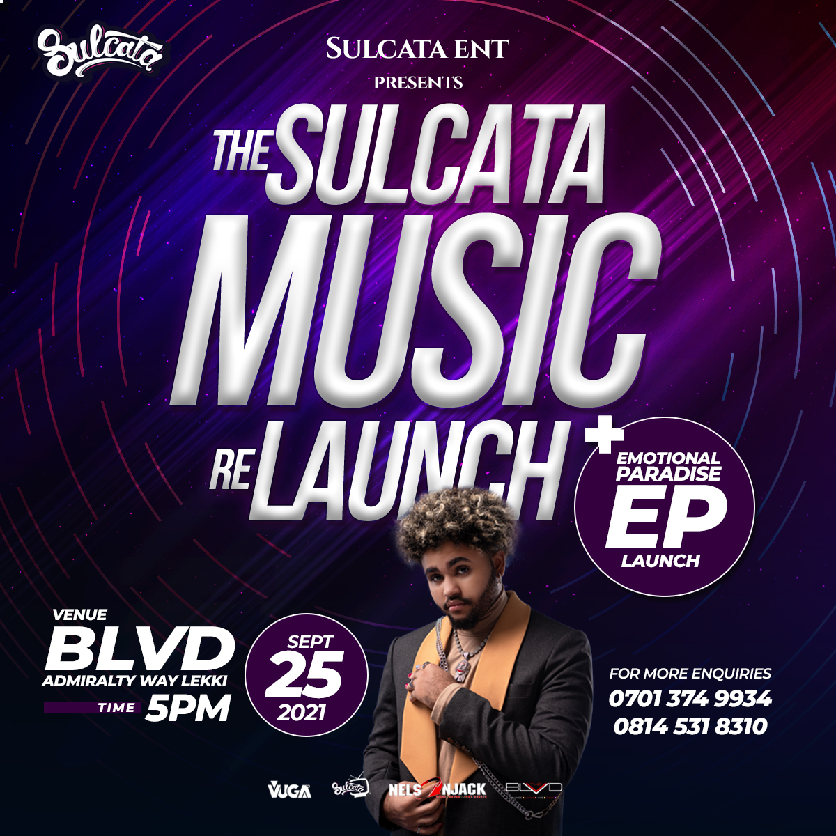 Sulcata Entertainment relaunches Sulcata Music