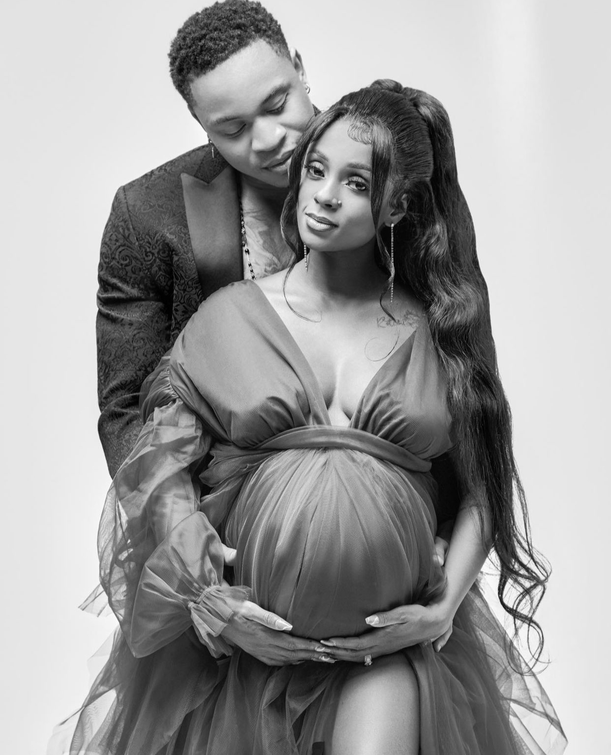 Vanessa Mdee and Rotimi