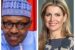 President Buhari and Queen Maxima of Netherlands