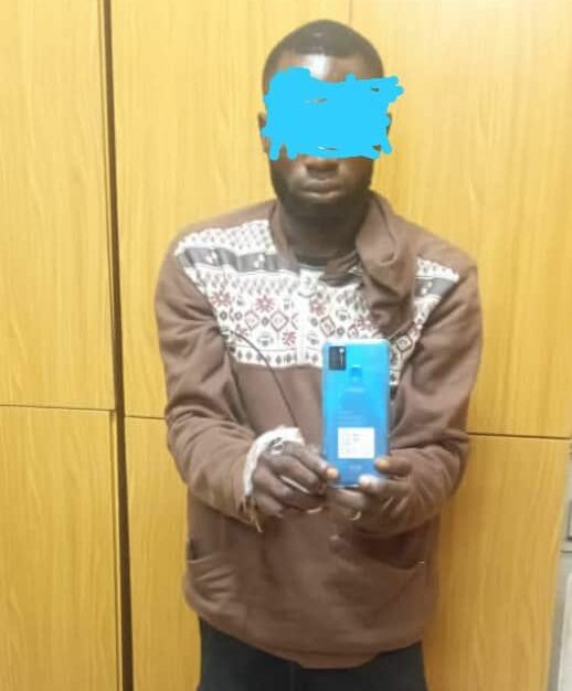 The convict, Bashiru Muhammed