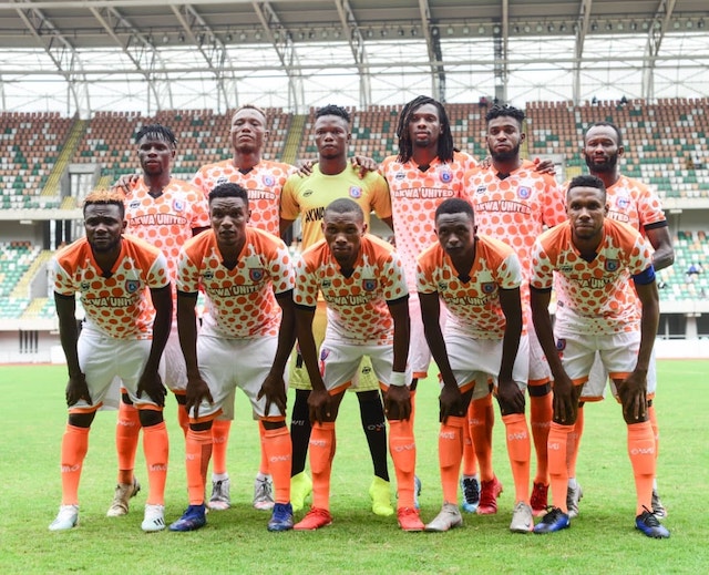 Akwa United players