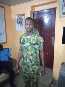 An ex-convict, Segun Ogundeji, arrested for impersonation in Ogun