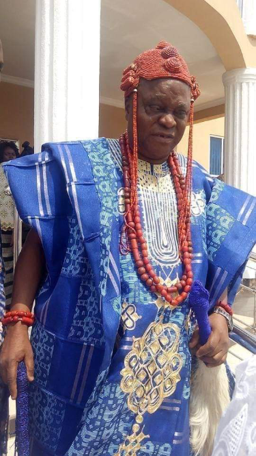 Deceased Onijan of Ijan, Oba Samuel Oyewole Fadahunsi