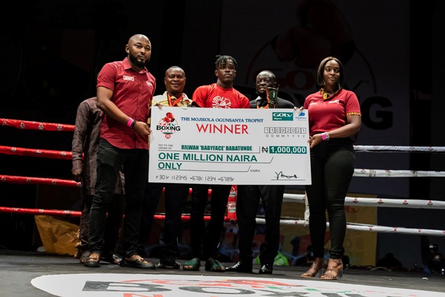 Baby Face receives N1m prize