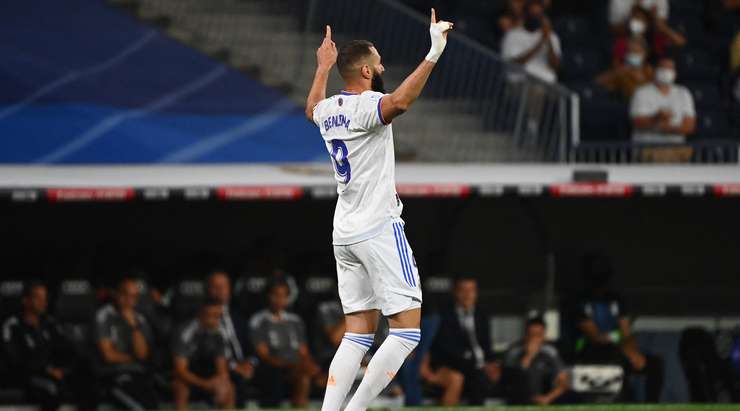 Benzema hits hat-trick