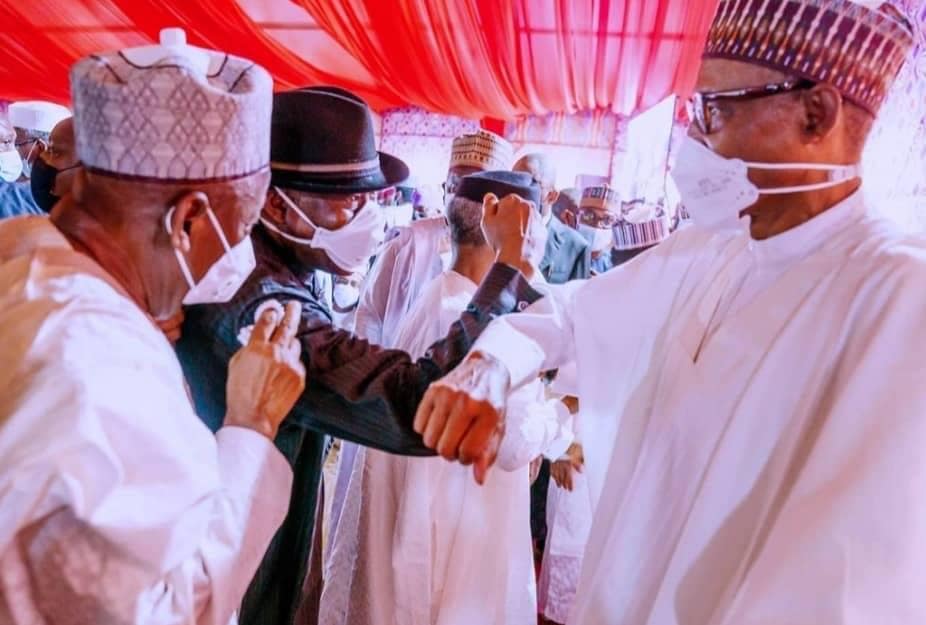 Buhari, right, Changed by political power