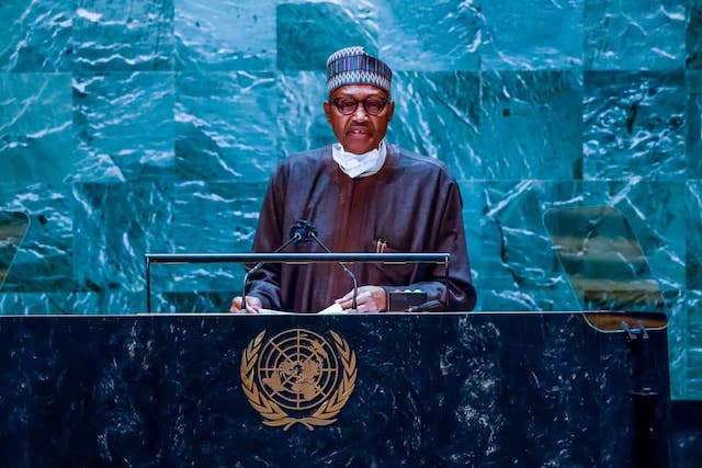 Buhari at UN