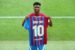 Ansu Fati inherits Barcelona number 10 jersey from Lionel Messi