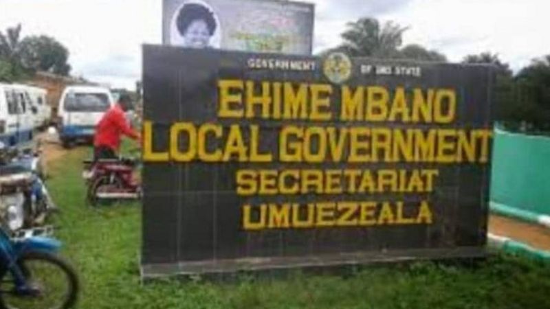 Ehime Mbano Local Government Area where the incident occurred. Photo: BBC Pidgin