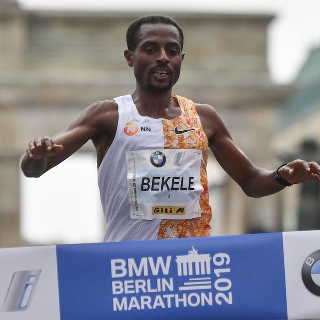 Ethiopia's Kenenisa Bekele Berlin marathon winner in 2019