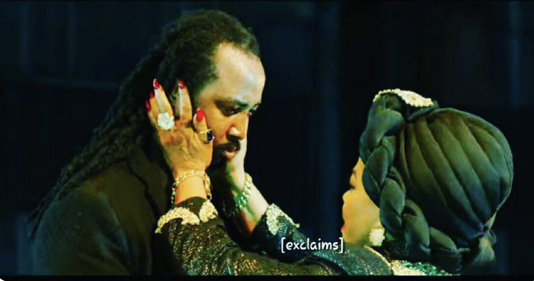 Ade Tiger (Titi Kuti) and Eniola Salami (Sola Sobowale) in King of Boys 2