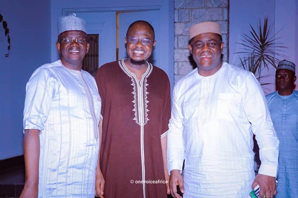 Matawalle, Pantami and Fani-Kayode at the dinner