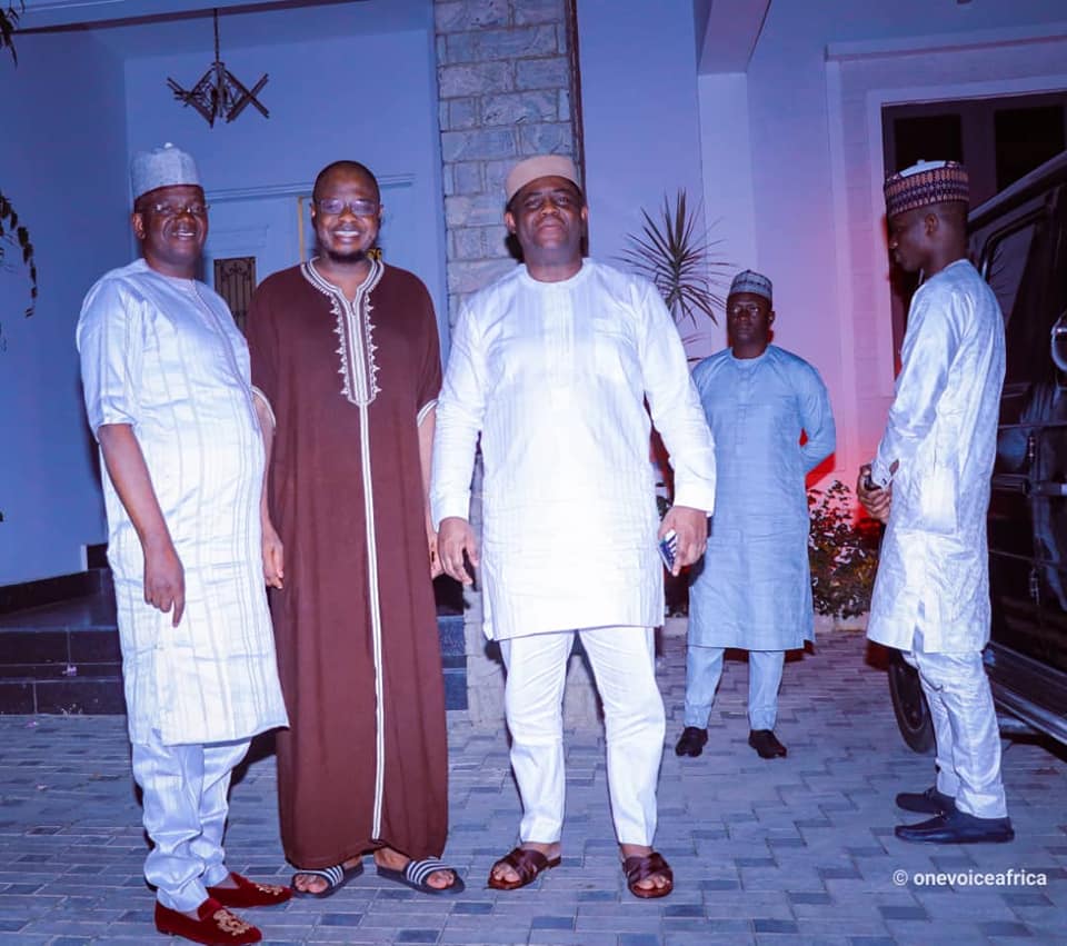 Fani-Kayode with his new political allies