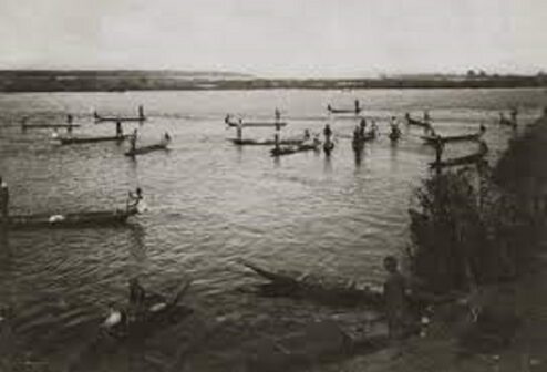 Fishermen in Lake Chad: accused of working with ISWAP