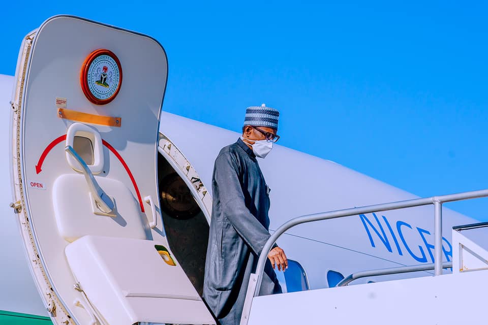 Buhari arrives New York for UNGA