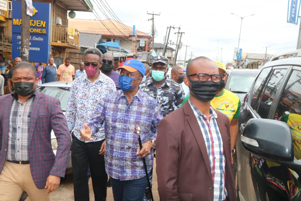 Gov Obiano leads protest against IPOB sit-at-home order