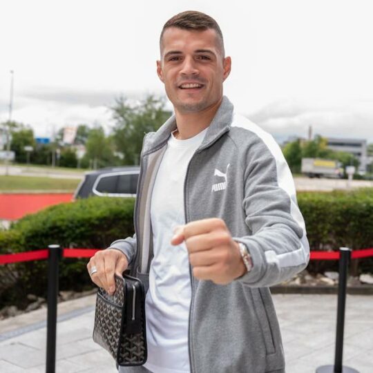 Granit Xhaka: tests positive for COVID-19