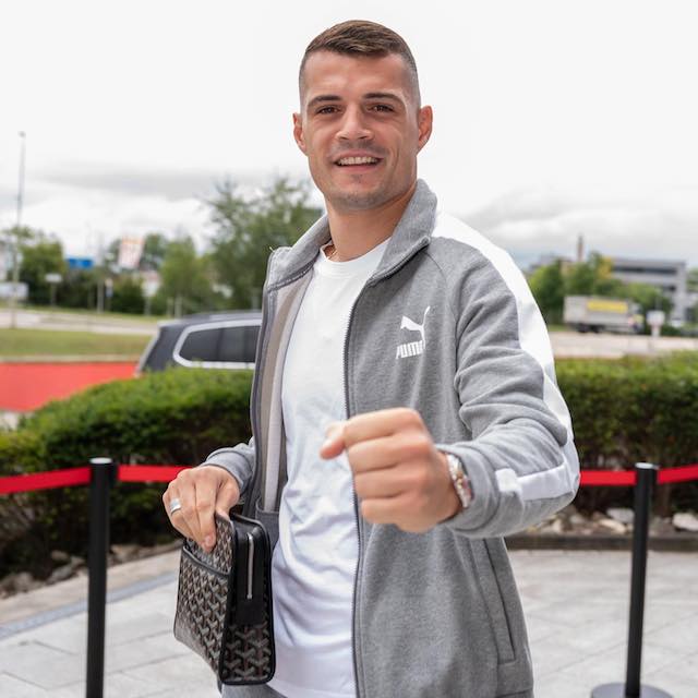 Granit Xhaka: tests positive for COVID-19