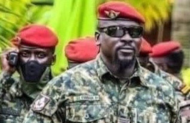 Guinea coup leader Mamady Doumbouya