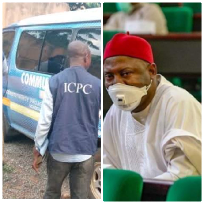 Hon Vincent Ofumelu busted: ICPC uncovers empowerment materials he concealed in 2 years