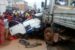 Trailer ramps into two buses at police checkpoint, four dead