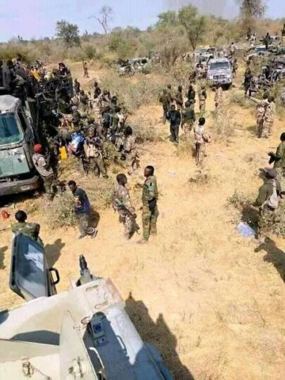 The Defence Headquarters said the troops of the Joint Task Force (North East), Operation Hadin Kai, eliminated 85 Boko Haram/Islamic State of West African Province (ISWAP) terrorists in one month.