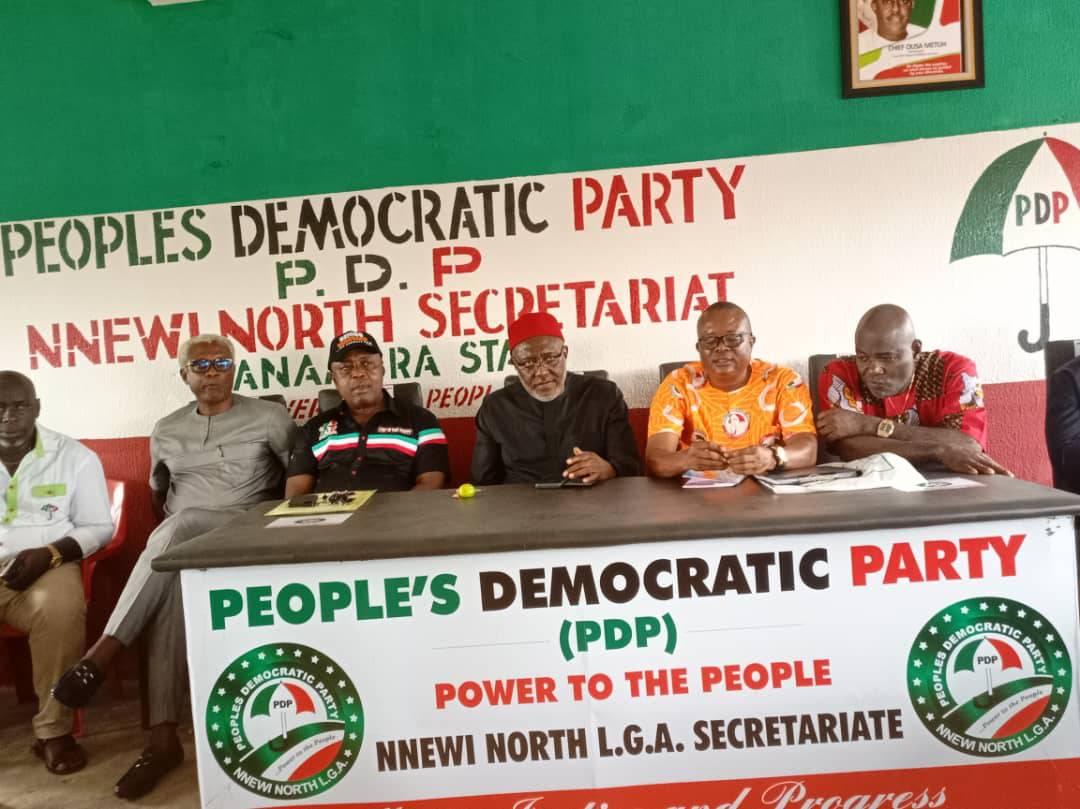 Olisa Metuh gifts PDP office complex in Anambra