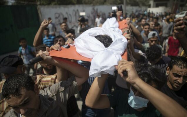 Palestinian man killed in violent protests on Gaza border