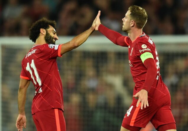 Salah and Henderson help Liverpool overcome AC Milan