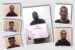 Some of the cyber crime suspects arrested by EFCC in Lekki. Middle is Onu Christian Ayomide