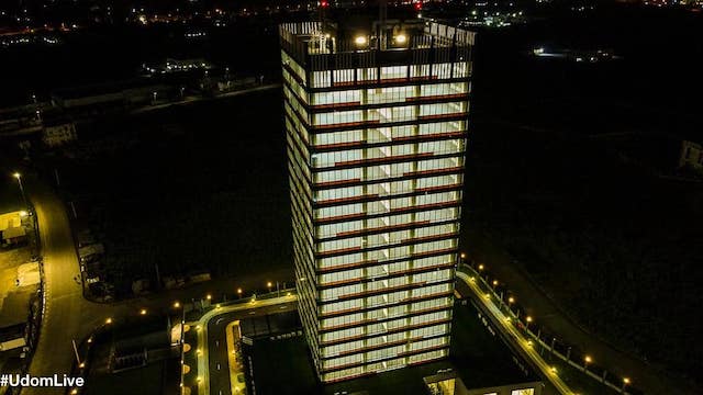 The 21-storey Dakkada Tower in Uyo