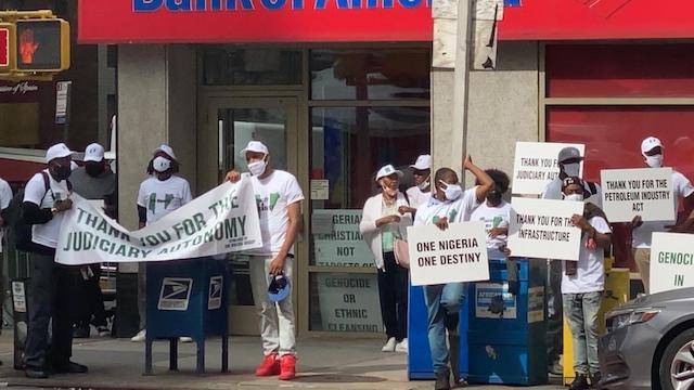 The Buhari hired African American sycophants in New York