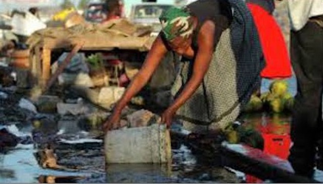 The cause of cholera epidemic