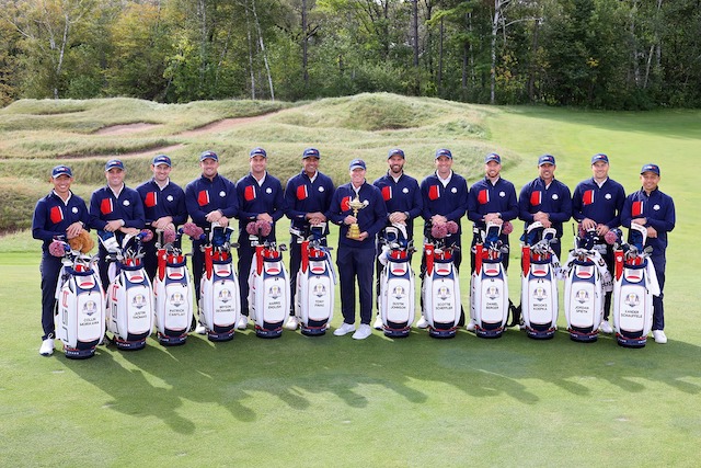 U.S. Ryder Cup team in commanding lead of Europe