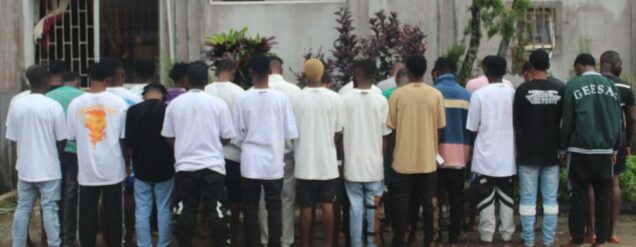 Yahoo Yahoo Boys arrested in Benin on Sunday